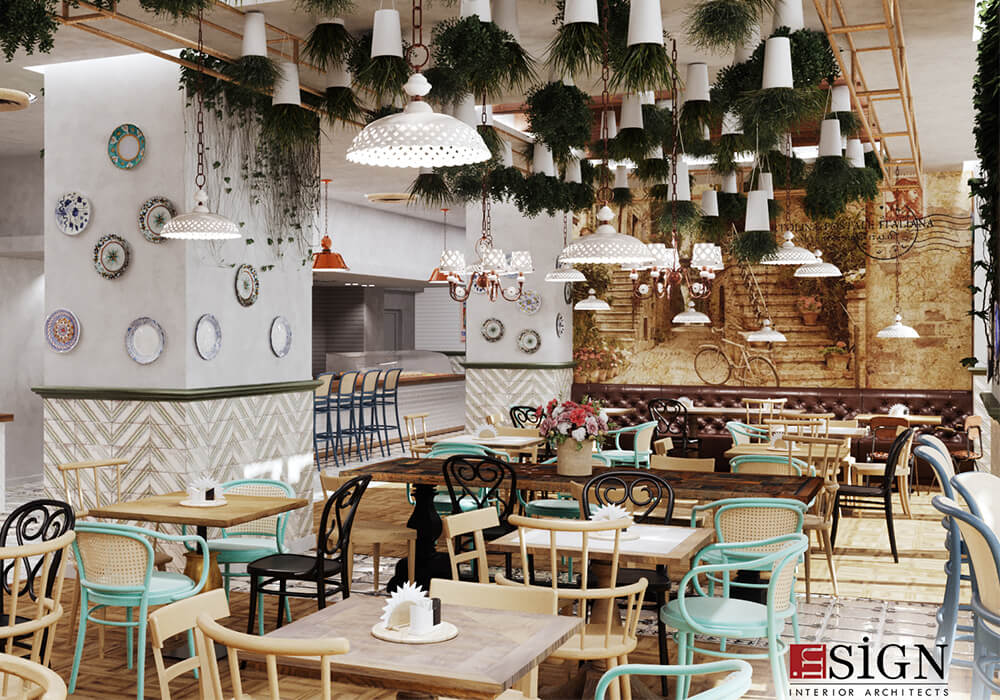 Design interior restaurant – Caffe Citta