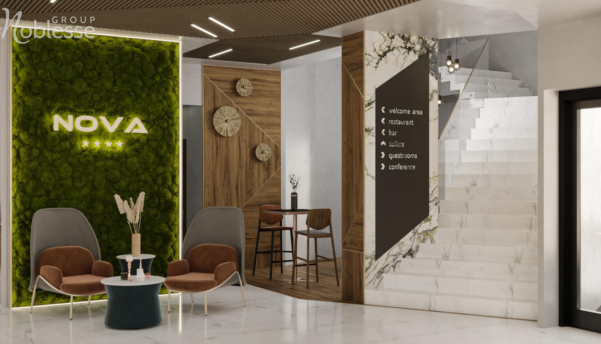 Proiect design interior Hotel Nova