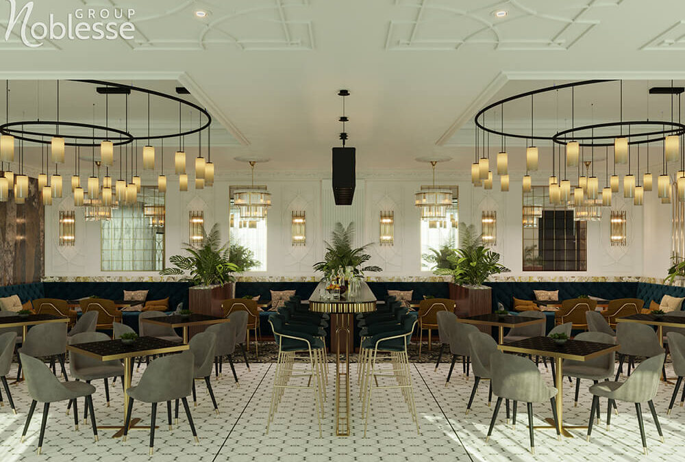 Amenajari interioare restaurante Art Deco