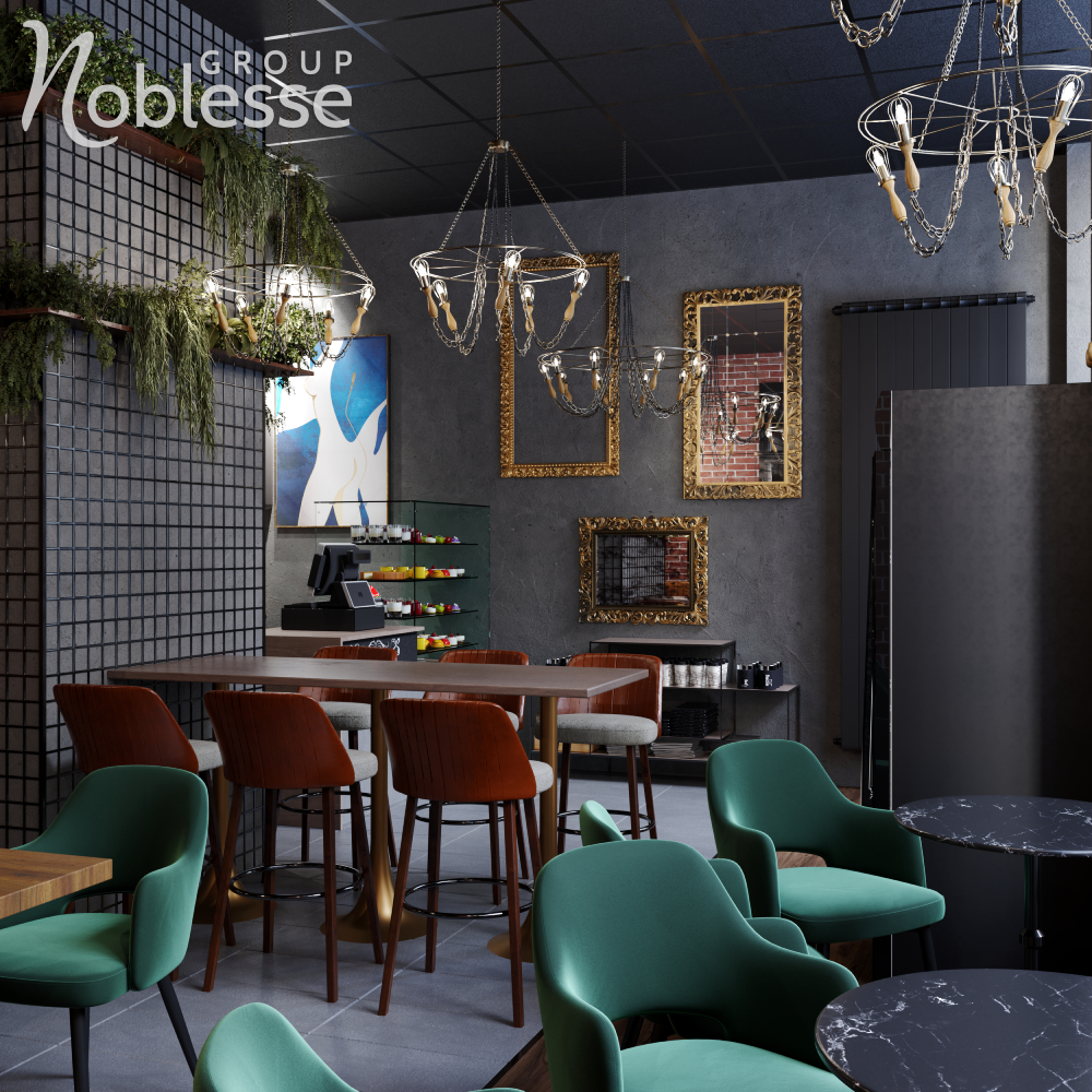 Design Interior cafenea Bucuresti – Stil Eclectic