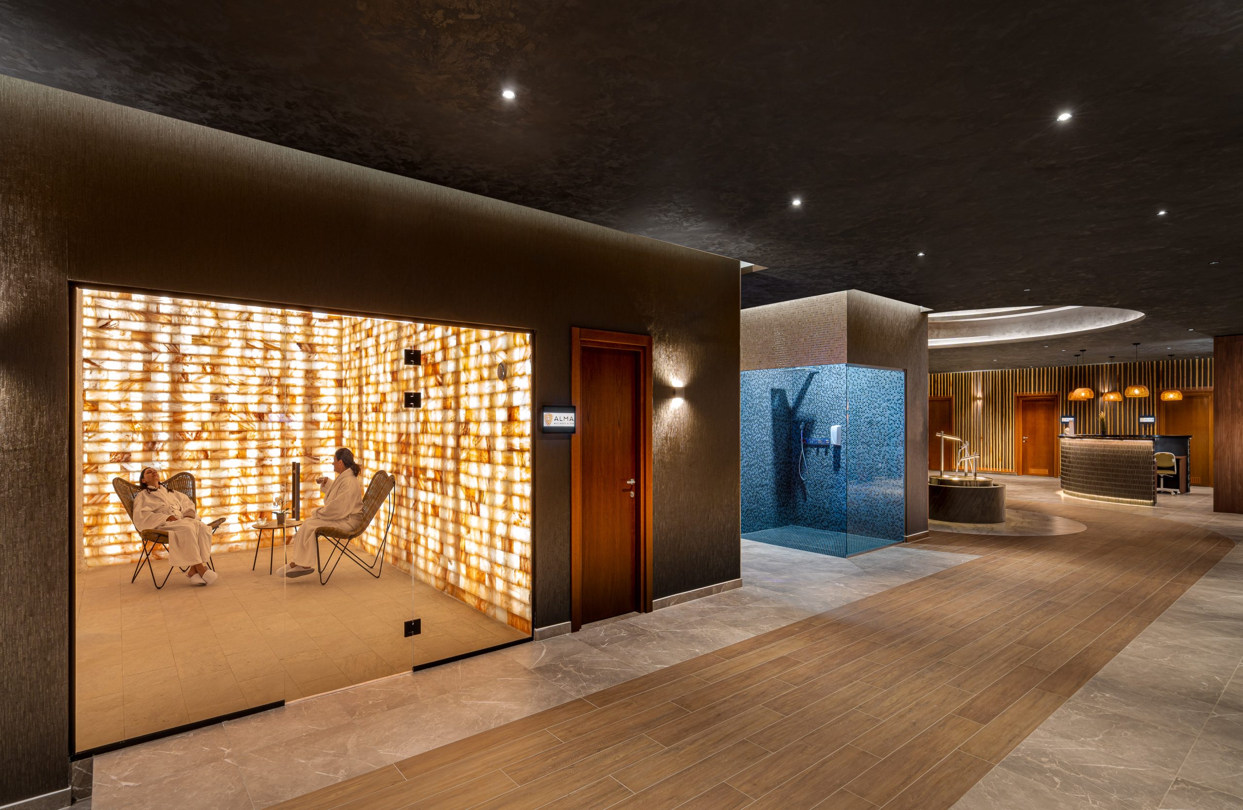 Design Interior Spa - Hotel Alma 7 Design Interior Wellness Spa Hotel Alma Health Spa Retreat - Noblesse Group