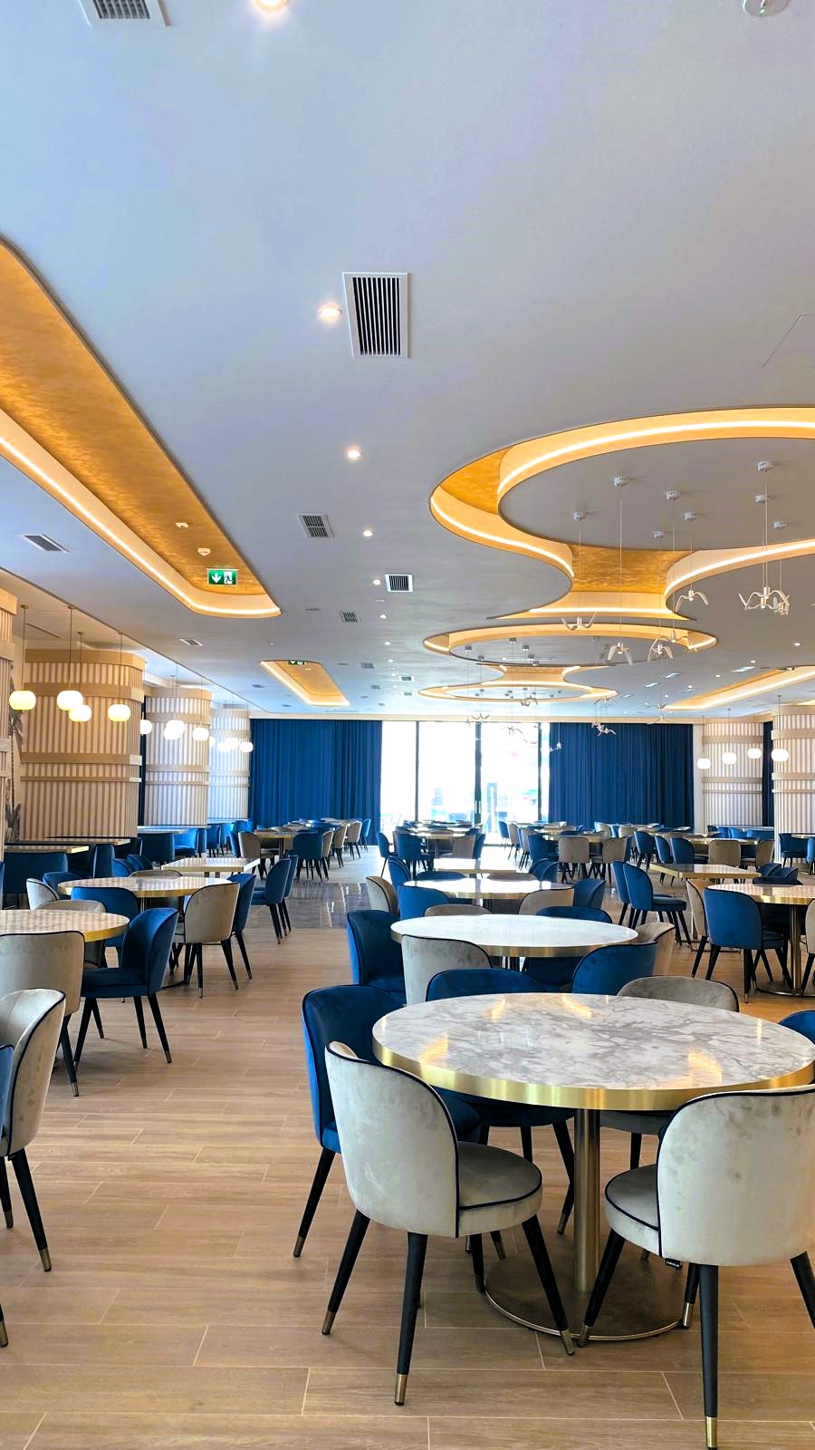 Design interior Restaurant Helise Hotel Alma Health Spa Retreat-Noblesse Group