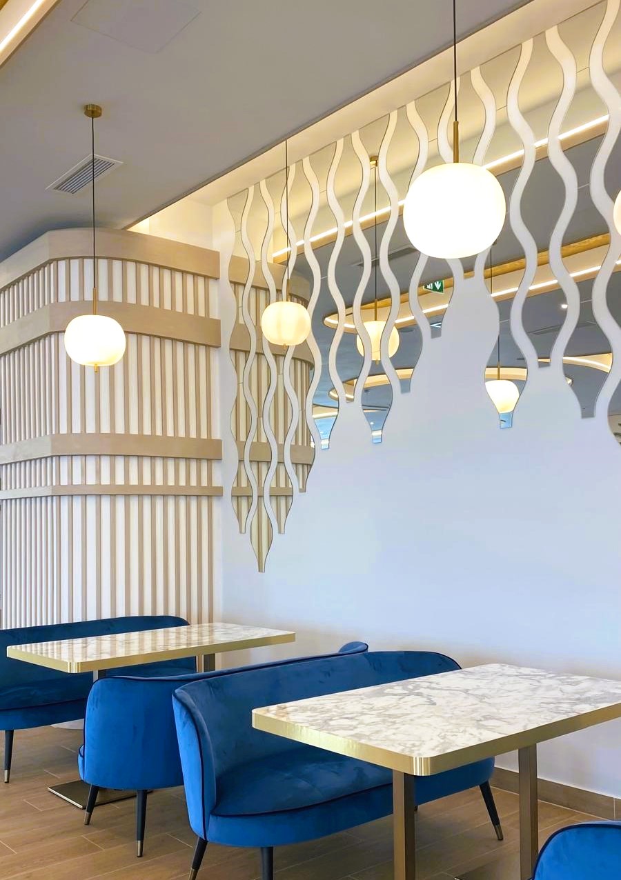 Design interior Restaurant Helise Hotel Alma Health Spa Retreat-Noblesse Group