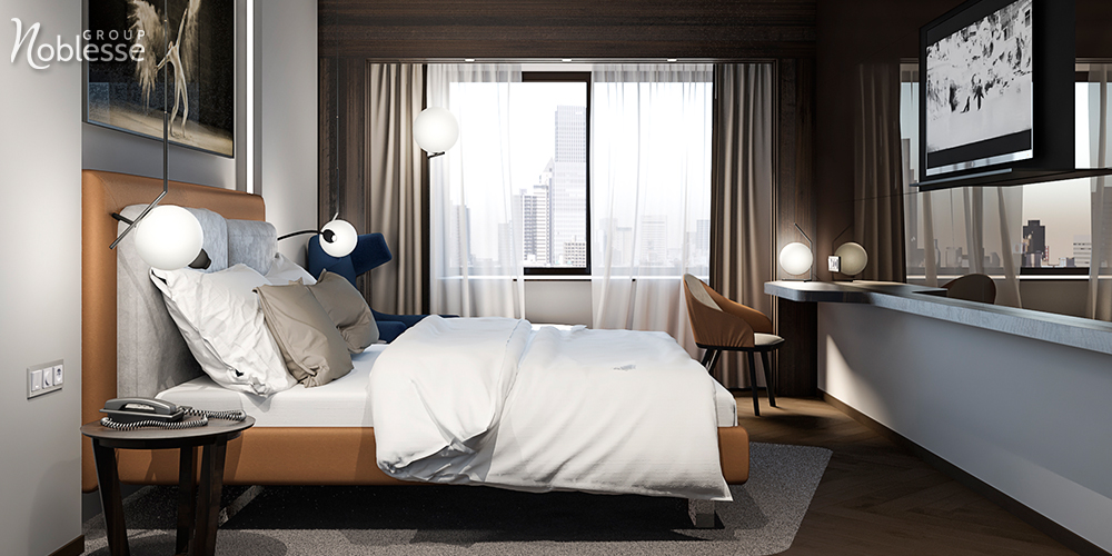 CAMERA HOTEL DESIGN INTERIOR IN STIL CONTEMPORAN