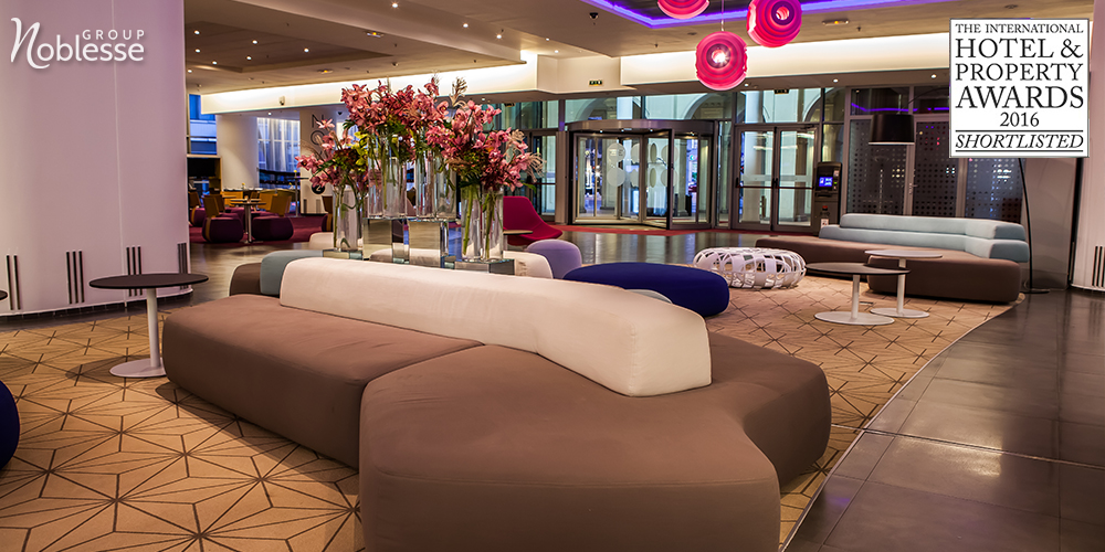 design interior hotel Novotel Noblesse Bucuresti
