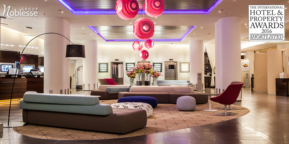 design interior hotel novotel Noblesse Bucuresti