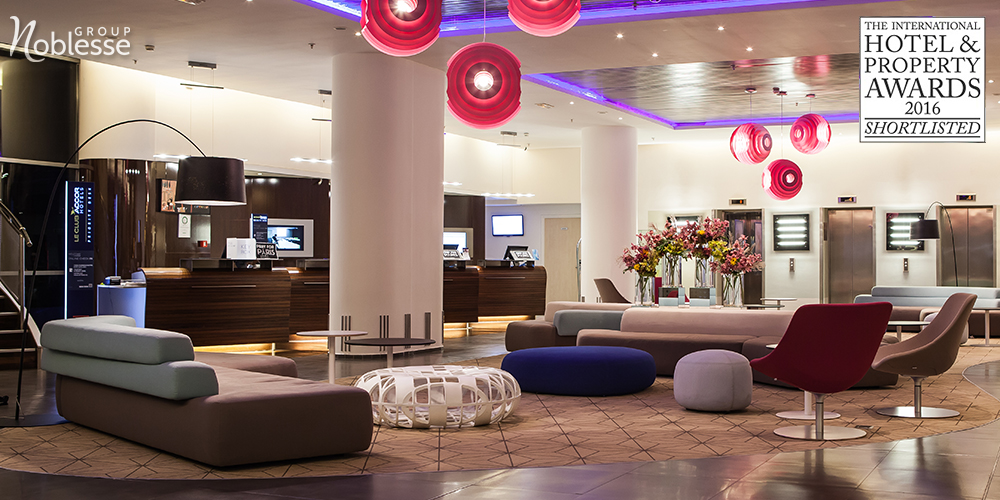 design interior hotel Novotel Noblesse Bucuresti