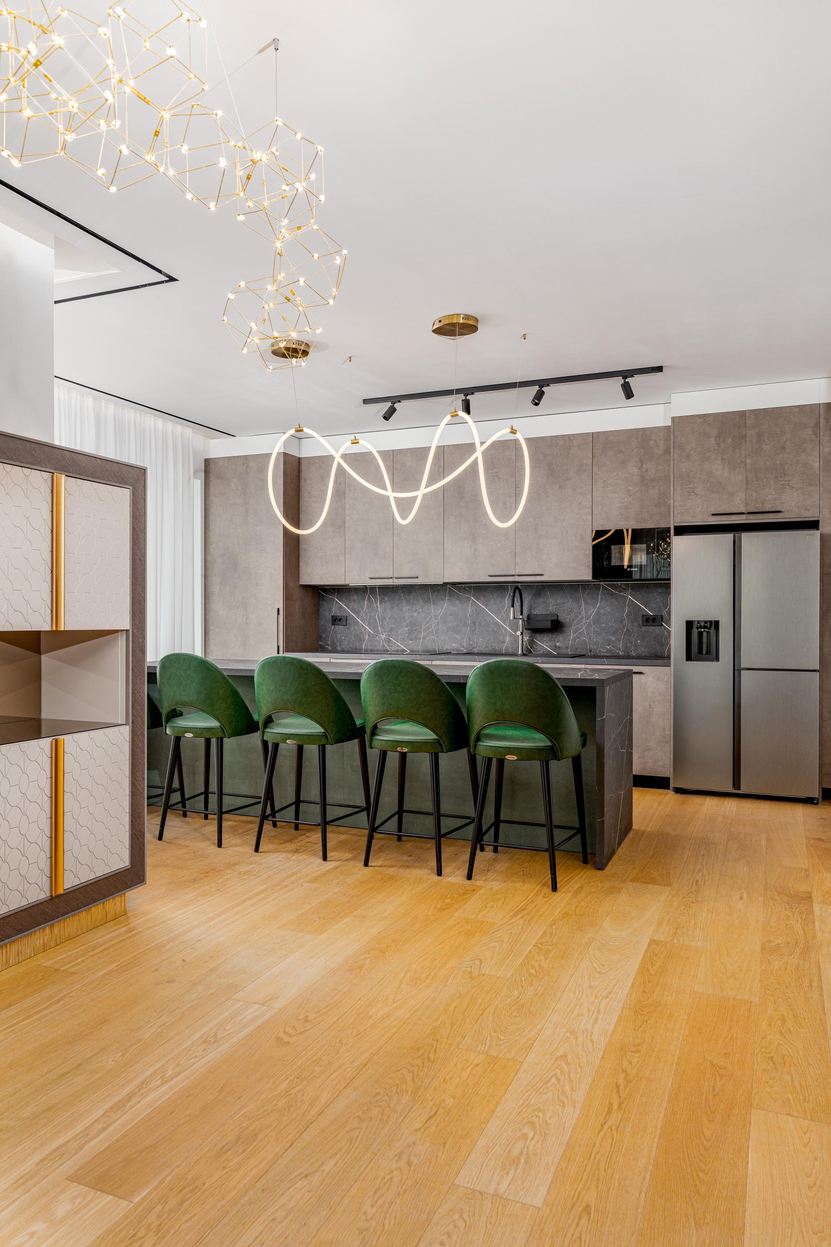 Design interior bucătărie penthouse Bucuresti-by-Noblesse-Group