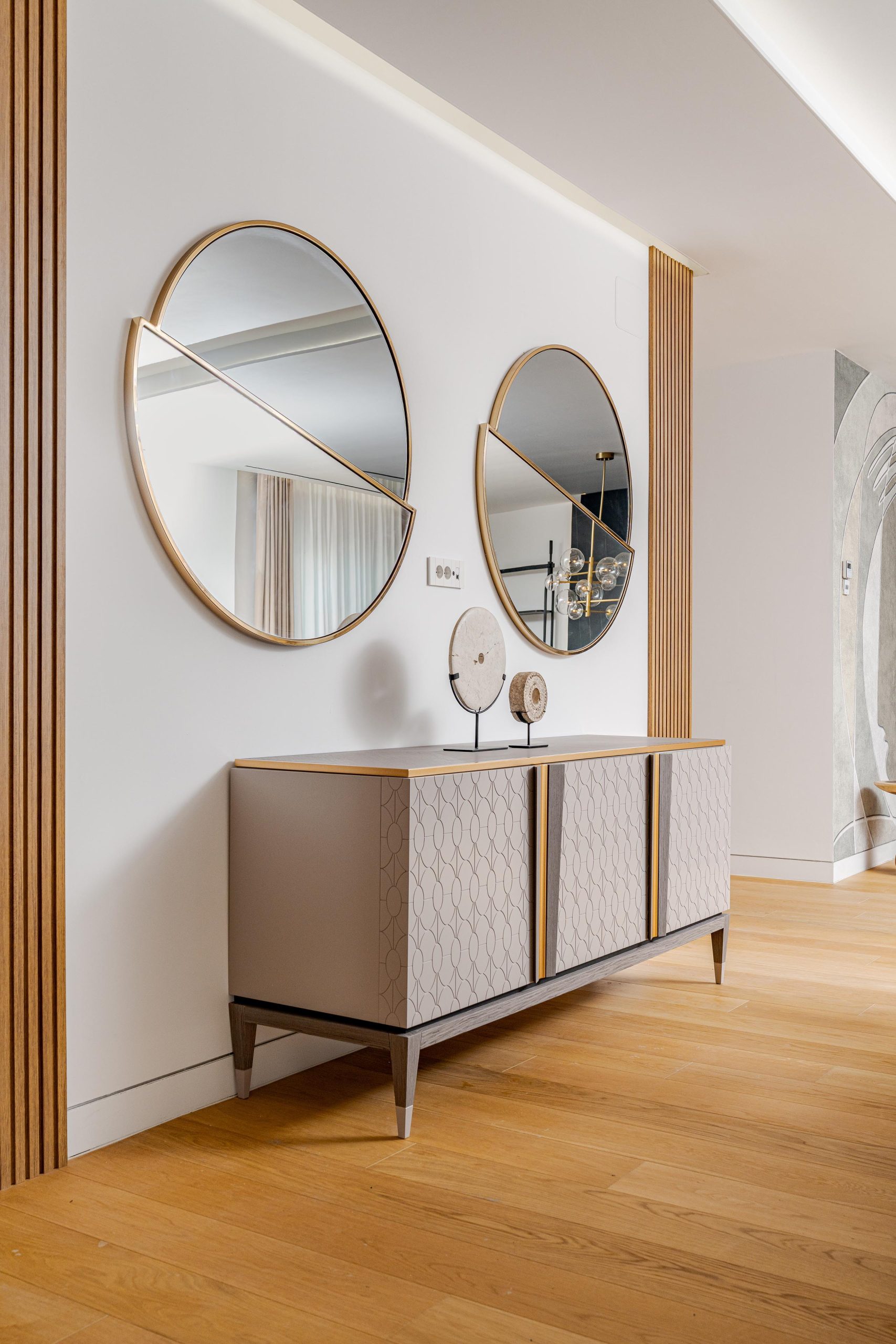 Design interior zona dining penthouse București