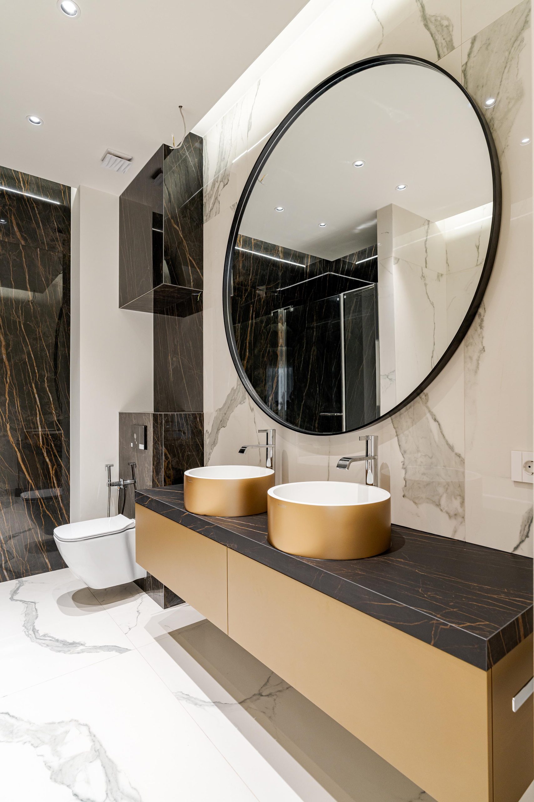 Design interior apartament matrimonial penthouse București by Noblesse Interiors