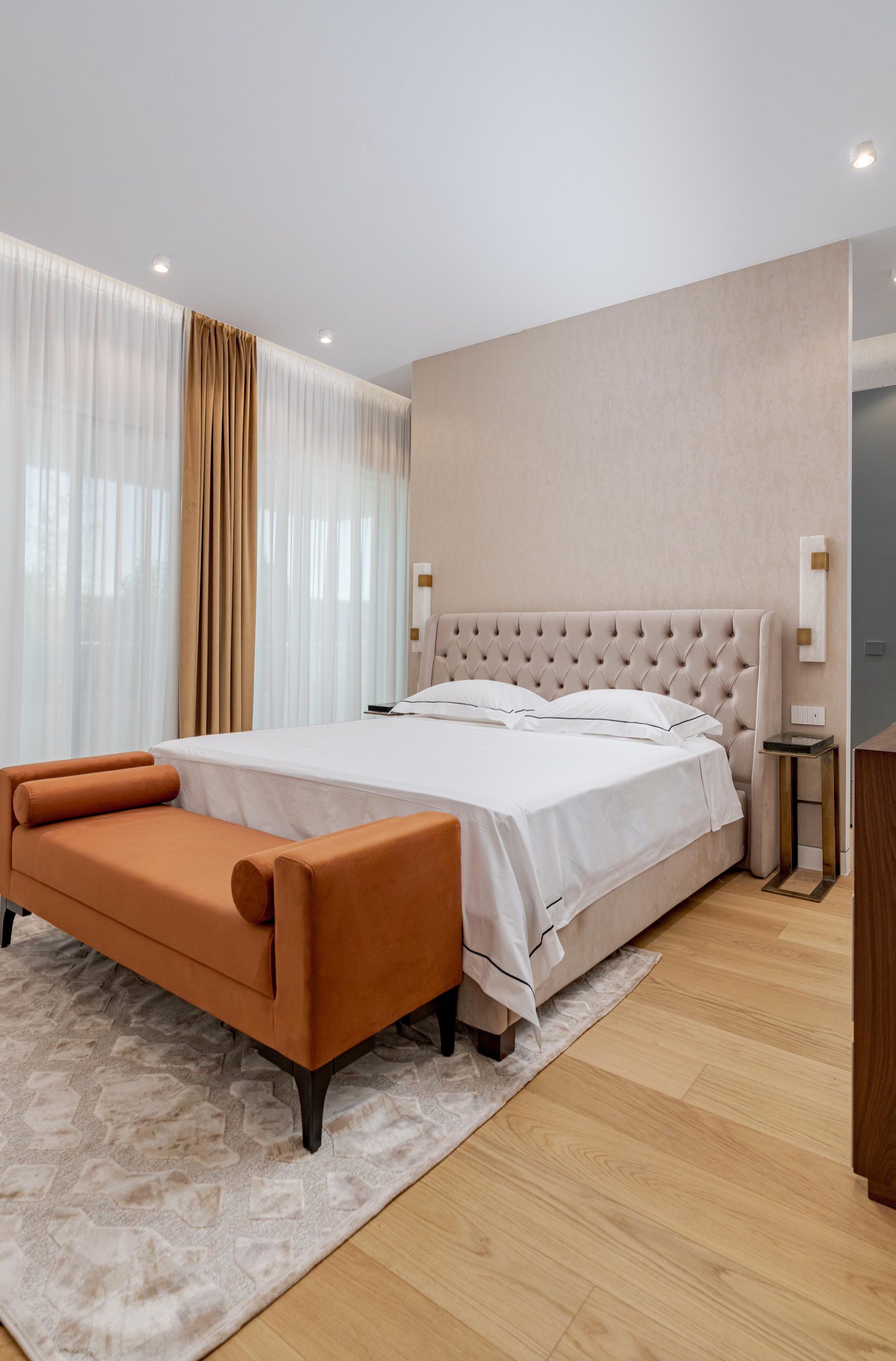 Design interior apartament matrimonial penthouse București