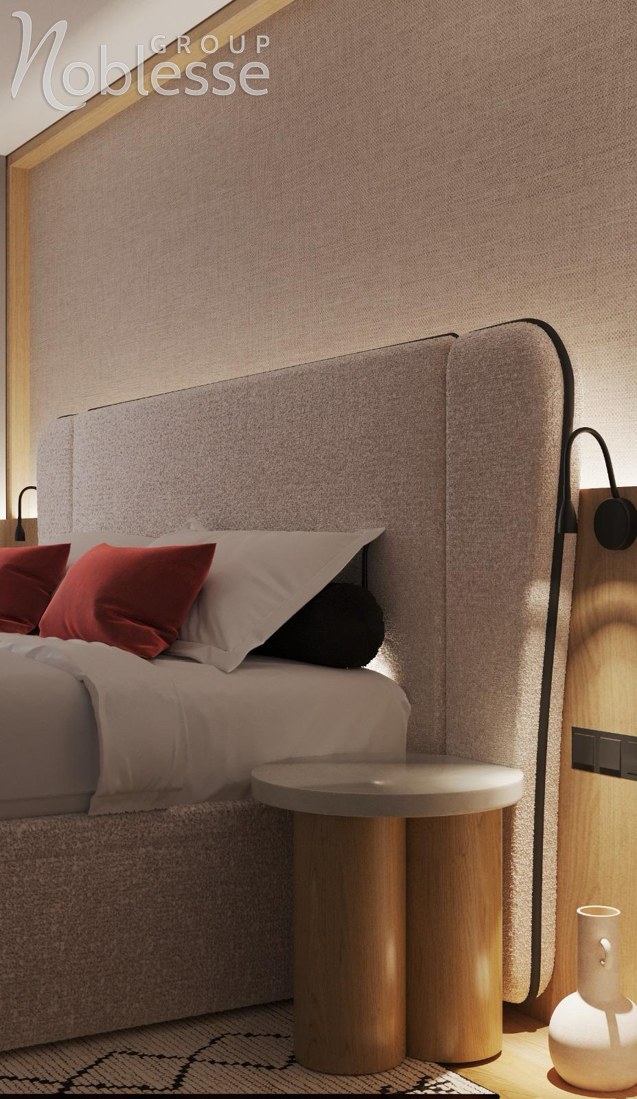 Proiect design interior camera standard hotel Mercure Brașov by Noblesse Group