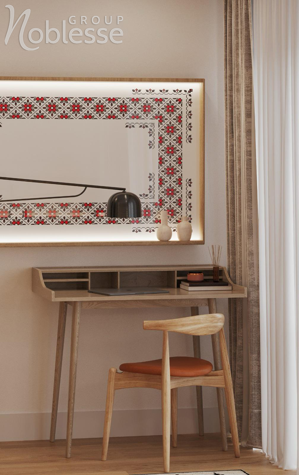 Proiect design interior camera standard hotel Mercure Brașov by Noblesse Group